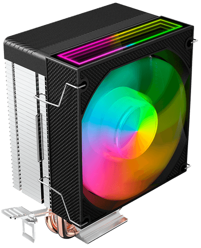 ZONE 51 Кулер для процессора ZONE 51 STREAM AIR 120W FRGB [Z51STRA12A] черный