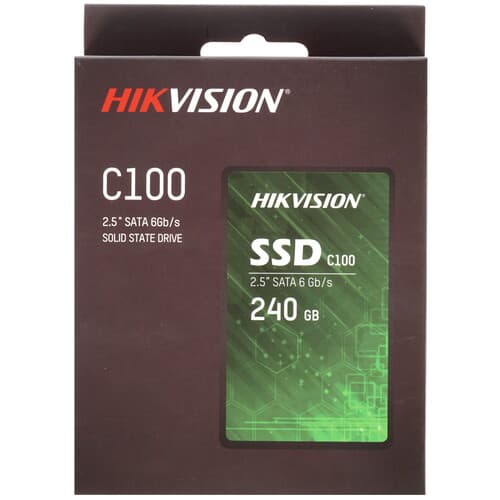 Hikvision 240 ГБ 2.5" SATA накопитель Hikvision C100 [HS-SSD-C100/240G], фото 4