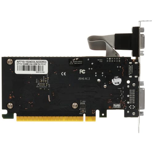 AFOX Видеокарта AFOX GeForce GT 710 [AF710-1024D3L5], фото 2