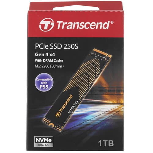 1000 ГБ M.2 NVMe накопитель Transcend MTE250S [TS1TMTE250S] thumb 4