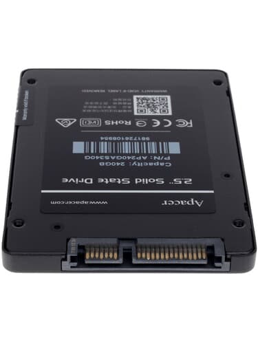 Apacer 240 ГБ 2.5" SATA накопитель Apacer AS340 PANTHER [AP240GAS340G-1], фото 4