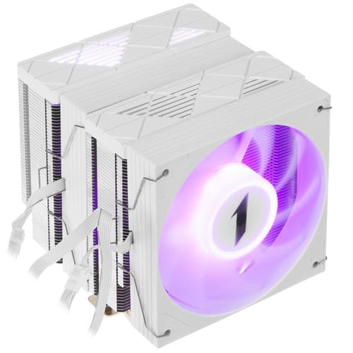 1STPLAYER Кулер для процессора 1STPLAYER CRYO CY12L-D [CY12L-D-WH] белый, фото 2