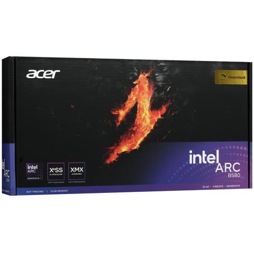 Acer Видеокарта Acer Intel Arc B580 NITRO OC White [DP.Z4BWW.P04], фото 10