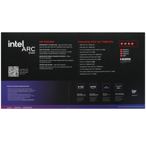 Acer Видеокарта Acer Intel Arc B580 NITRO OC White [DP.Z4BWW.P04], фото 9