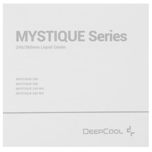 Система охлаждения DEEPCOOL MYSTIQUE 240 WH  белая thumb 9