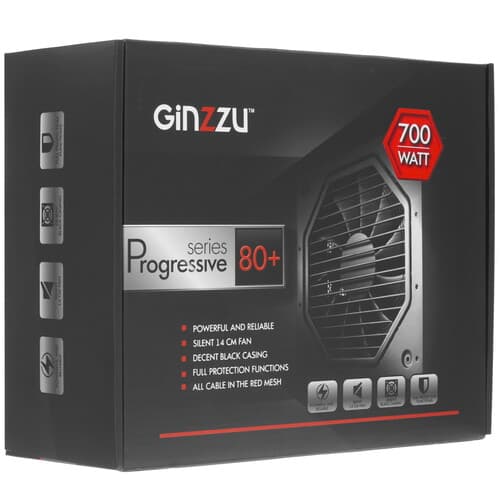 Блок питания GiNZZU PC700 [PC700белый] белый thumb 8