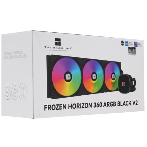 Система охлаждения Thermalright Frozen Horizon 360 ARGB V2 черная thumb 11