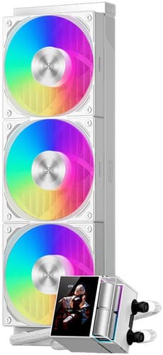 Система охлаждения PCCooler DS360 ARGB Display  белая thumb 2
