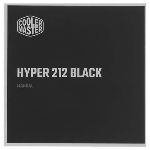 CoolerMaster Кулер для процессора Cooler Master Hyper 212 Black [RR-S4KK-25SN-R1] черный, фото 9