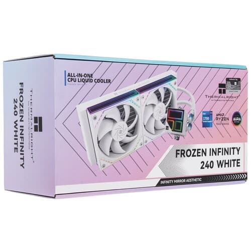 Система охлаждения Thermalright Frozen Infinity 240 ARGB  белая thumb 11