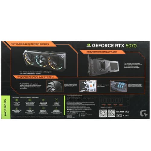 GIGABYTE Видеокарта GIGABYTE GeForce RTX 5070 GAMING [GV-N5070GAMING-12GD], фото 10