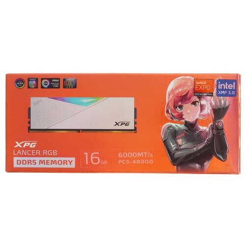 XPG (ADATA) Оперативная память ADATA XPG Lancer RGB [AX5U6000C3016G-CLARWH] 16 ГБ, фото 5