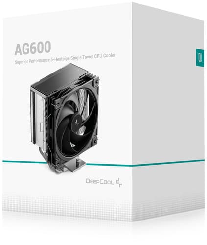 DEEPCOOL Кулер для процессора DEEPCOOL AG600 [R-AG600-BKNPMG2-G] черный, фото 21