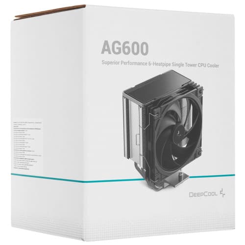 DEEPCOOL Кулер для процессора DEEPCOOL AG600 [R-AG600-BKNPMG2-G] черный, фото 12