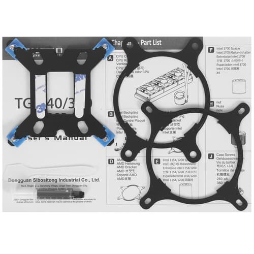 Система охлаждения JONSBO TG-360 ARGB черная thumb 8
