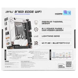 Материнская плата MSI MPG B760I EDGE WIFI thumb 7