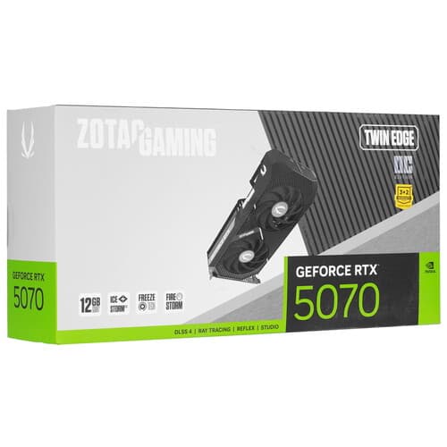 Zotac Видеокарта Zotac GeForce RTX 5070 GAMING Twin Edge OC [ZT-B50700H-10P], фото 11