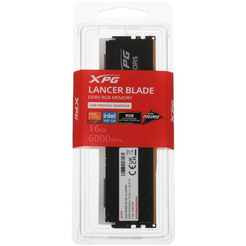 XPG (ADATA) Оперативная память ADATA XPG Lancer Blade RGB [AX5U6000C3616G-SLABRBK] 16 ГБ, фото 5