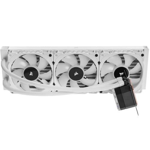 Система охлаждения Corsair iCUE H150i Elite Capellix  белая thumb 3