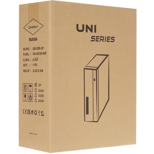Корпус Chieftec UNI [UE-02B-OP] черный thumb 13