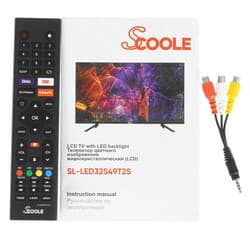 Scoole 31.5" (80 см) Телевизор Scoole SL-LED32S49T2S черный, фото 11