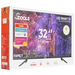 Scoole 31.5" (80 см) Телевизор Scoole SL-LED32S49T2S черный, фото 12