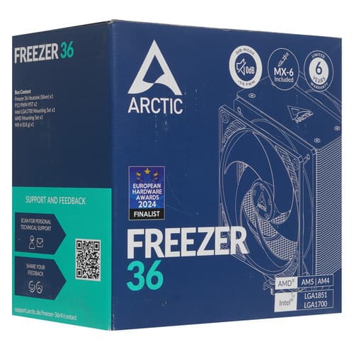 Arctic Кулер для процессора ARCTIC Freezer 36 [ACFRE00121A] черный, фото 10