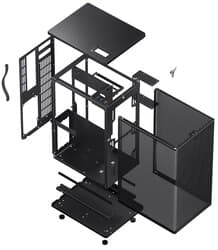 Корпус JONSBO VR3 [VR3Black] черный thumb 18