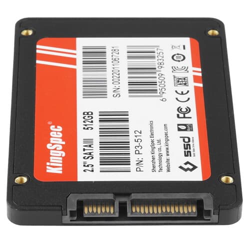 KingSpec 512 ГБ 2.5" SATA накопитель KingSpec P3-512, фото 3