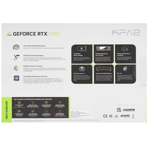 KFA2 Видеокарта KFA2 GeForce RTX 5080 CORE OC 3FAN RGB White [58NZN6MDBCWK], фото 12