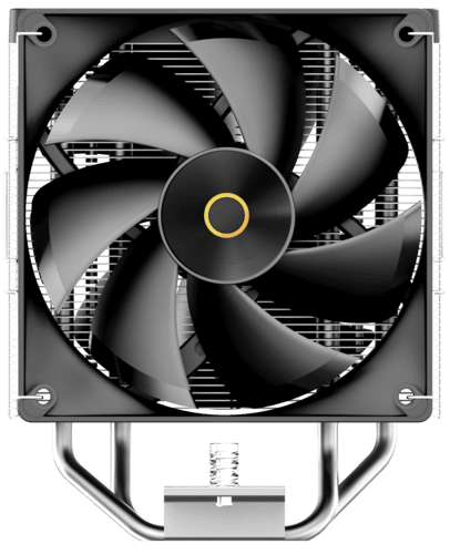 Ocypus Кулер для процессора Ocypus Delta A40 Elite Dual Fan [Delta-A40-BK2NNWN00X-GL] черный, фото 3