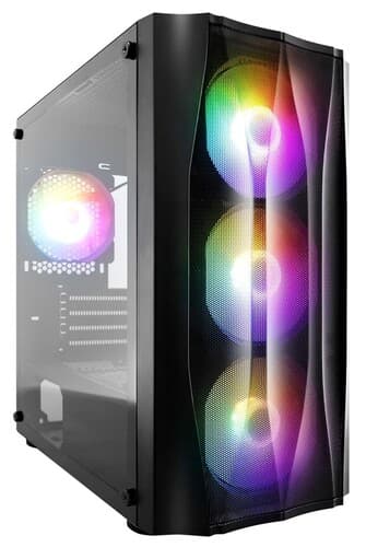 Корпус 1STPLAYER FIREBASE X3-M [X3-M-BK-4F1] черный thumb 1