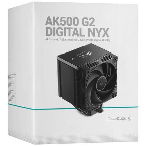 DEEPCOOL Кулер для процессора DEEPCOOL AK500 G2 DIGITAL NYX [R-AK500G2-BKNNMN-GJD-1] черный, фото 12