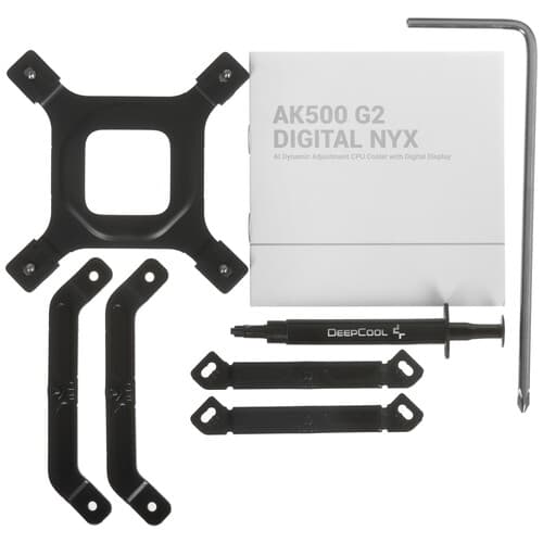 DEEPCOOL Кулер для процессора DEEPCOOL AK500 G2 DIGITAL NYX [R-AK500G2-BKNNMN-GJD-1] черный, фото 10