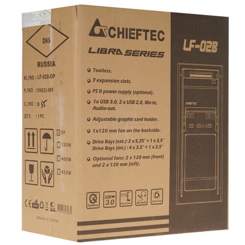 Корпус Chieftec Libra [LF-02B-OP] черный thumb 15