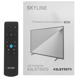 Skyline 43" (108 см) Телевизор Skyline 43LST5975 черный, фото 11