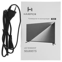 Harper 50" (127 см) Телевизор Harper 50U695TS черный, фото 10