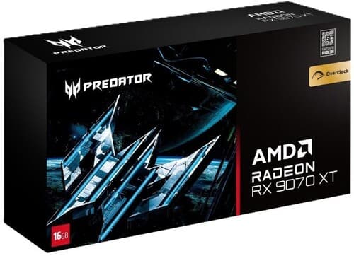 Acer Видеокарта Acer AMD Radeon RX 9070 XT Predator BiFrost OC White [DP.Z4FWW.P02], фото 18