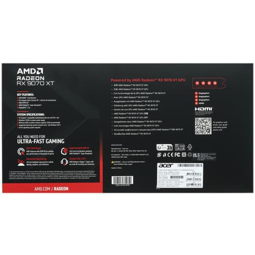 Acer Видеокарта Acer AMD Radeon RX 9070 XT Predator BiFrost OC White [DP.Z4FWW.P02], фото 9