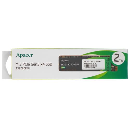 2000 ГБ M.2 NVMe накопитель Apacer AS2280P4U [AP2TBAS2280P4U-1] thumb 4