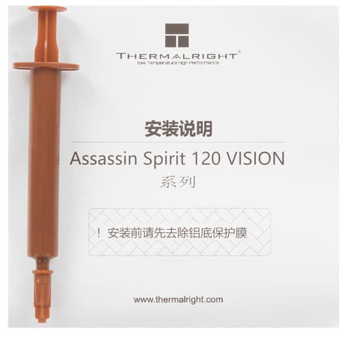 Thermalright Кулер для процессора Thermalright Assassin Spirit 120 Vision BLACK ARGB [AS120-VISION-BL-ARGB] черный, фото 12