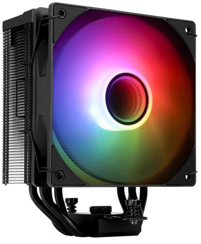 Thermalright Кулер для процессора Thermalright Assassin Spirit 120 Vision BLACK ARGB [AS120-VISION-BL-ARGB] черный