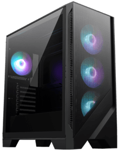 Корпус MSI MAG FORGE 321R AIRFLOW [306-7G23R22-HH9] черный thumb 1