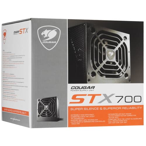 Блок питания Cougar STX 700W [CGR ST-700] черный thumb 8