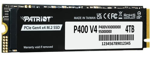 4000 ГБ M.2 NVMe накопитель Patriot P400 V4 [P400VP4TBM28H] thumb 4