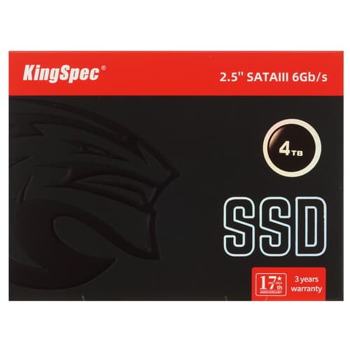 KingSpec 4000 ГБ 2.5" SATA накопитель KingSpec P3 [P3-4TB], фото 4