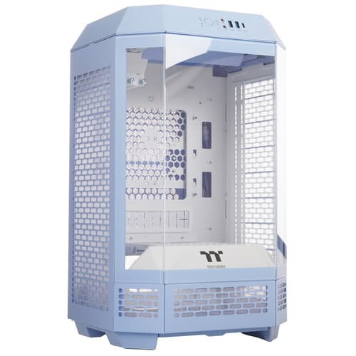 Корпус Thermaltake The Tower 250 Hydrangea Blue [CA-1Z9-00SFWN-00] голубой thumb 1