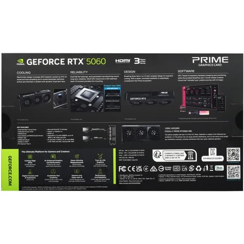 ASUS Видеокарта ASUS GeForce RTX 5060 PRIME OC Edition [PRIME-RTX5060-O8G], фото 9