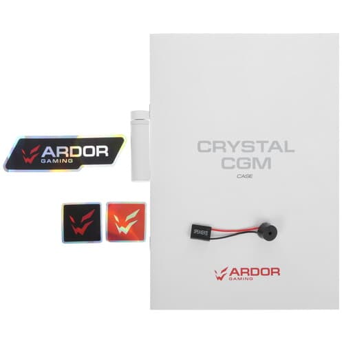 Корпус ARDOR GAMING Crystal CGM  белый thumb 15