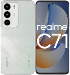 realme 6.67" Смартфон realme C71 128 ГБ белый